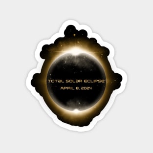 Total Solar Eclipse 2024 Magnet