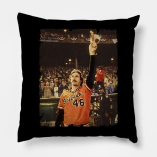 Mike Flanagan in Baltimore Orioles, 1979 Pillow