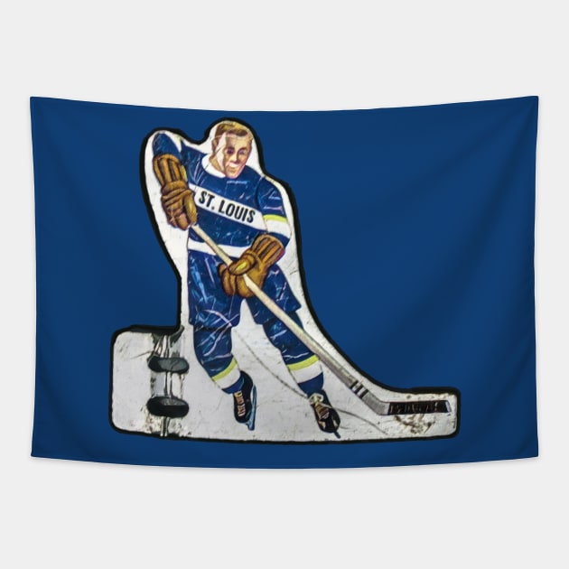 Coleco Table Hockey Players - St. Louis Blues. Original Tapestry by mafmove