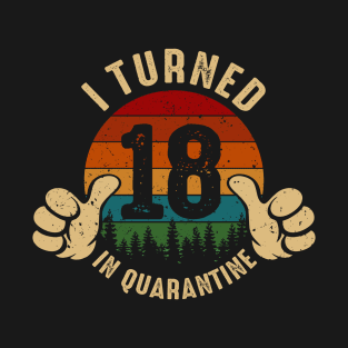 I Turned 18 In Quarantine T-Shirt