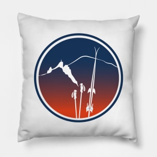 Chamonix Aiguille du Midi leewarddesign Pillow