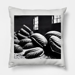 End Of Days, Series B, No. 8 Pillow