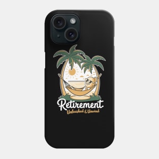 Retirement Serenity Design - Coastal Sunset Relaxation Phone Case