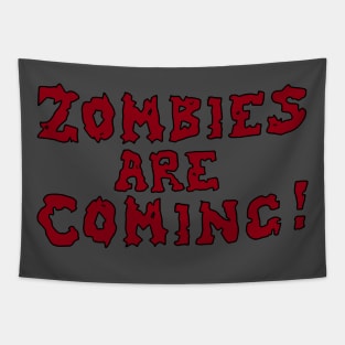 Zombies Are Coming! | MTG Black Zombie Deck Tapestry