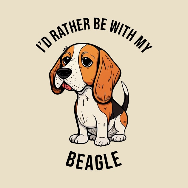 I'd rather be with my Beagle by pxdg