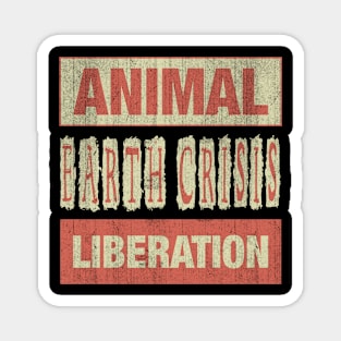 Animal Earth Crisis Liberation Animal Rights Magnet