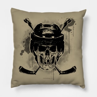 Hockey Skull Pillow