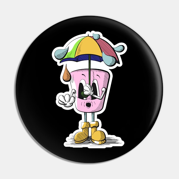 Rainy Day Muggsi | Color Edition Pin by lvrdesign