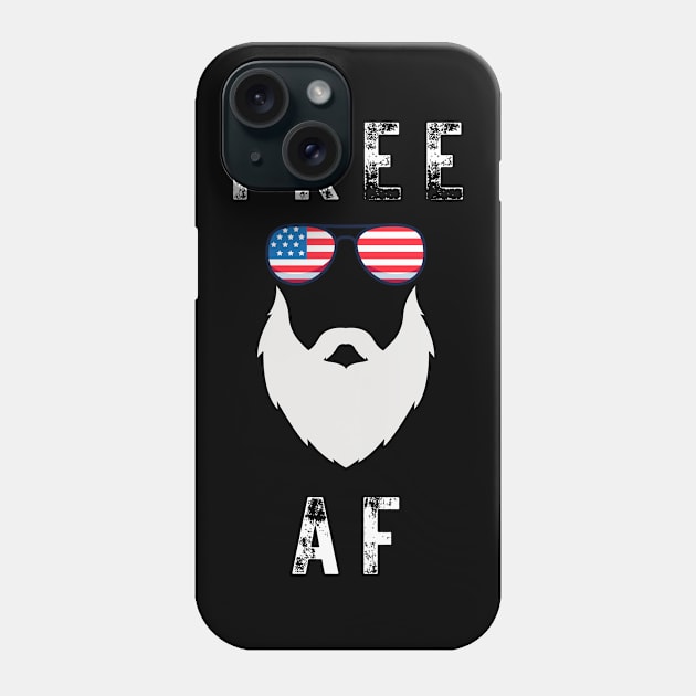 Free AF 4th of July Phone Case by AwkwardTurtle