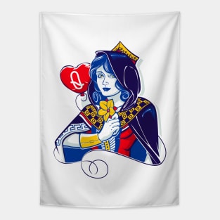 Queen of hearts Tapestry