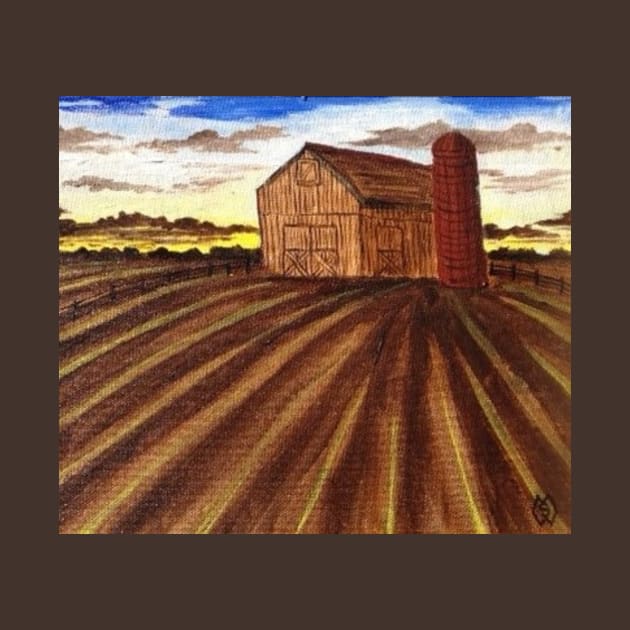 Sunrise at the Barn by Matt Starr Fine Art