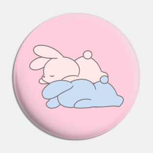 Sleepy bunnies rabbits Pin