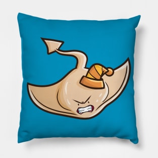 Angry Stingray Pillow