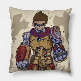 Mecha cyborg Wukong Pillow