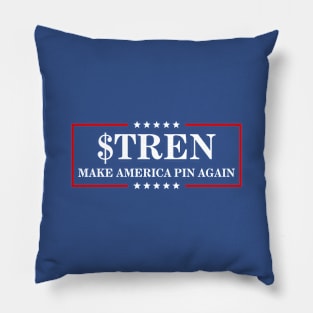 $Tren Make America Pin Again Pillow