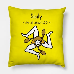 Italian psychedelic Pillow