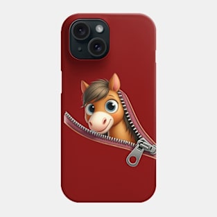 adorable horse Phone Case