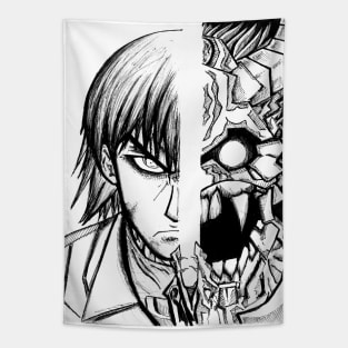 dante in black the devil may cry Tapestry