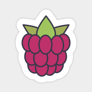 Cute Raspberry Magnet