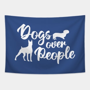 Dogs over People Tapestry