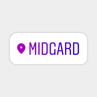 Loki Midgard Location Tag Magnet