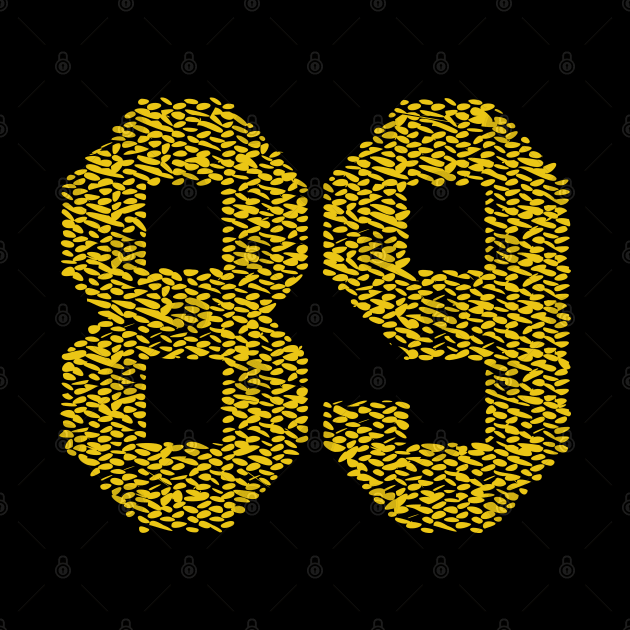 Number 89, sport emblem design, athletic by lakokakr