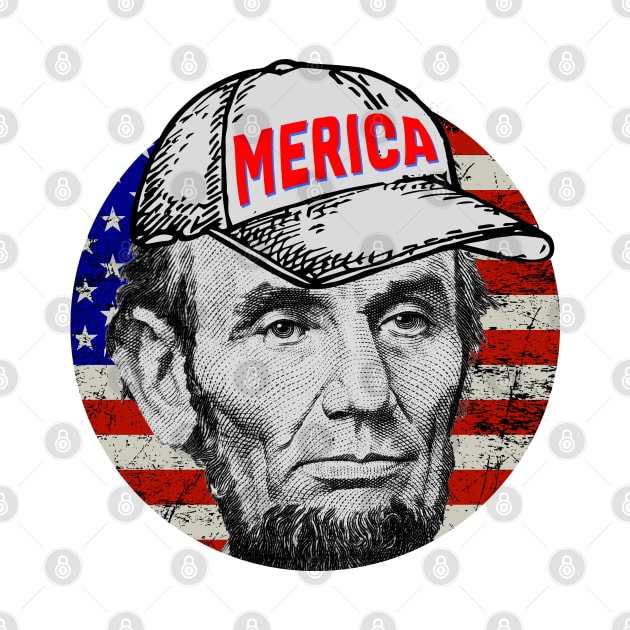 Abraham Lincoln -  MERICA by LAKOSH