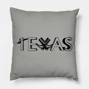 Texas Cowboy Essentials Pillow