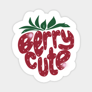 The Cute Strawberry Fruit Magnet