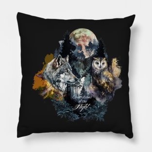 Guardians of the Night Pillow