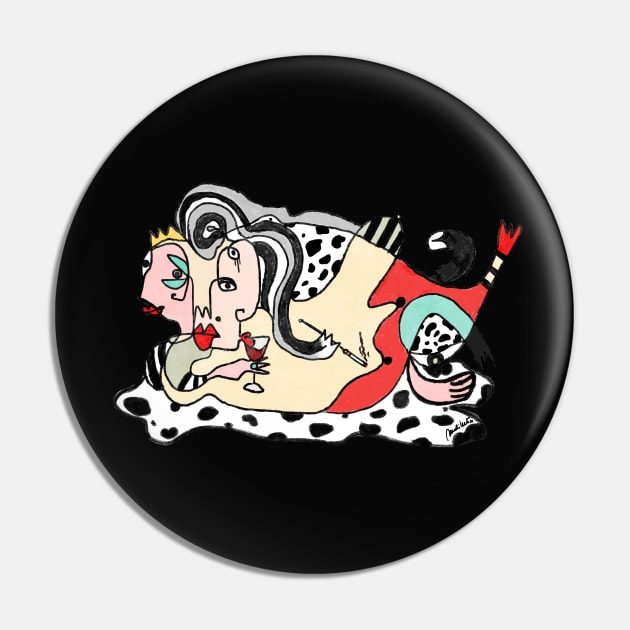 Cruella Pin by Elisabeth Sandikci