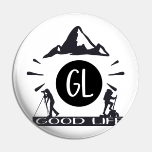 hiking good life Pin