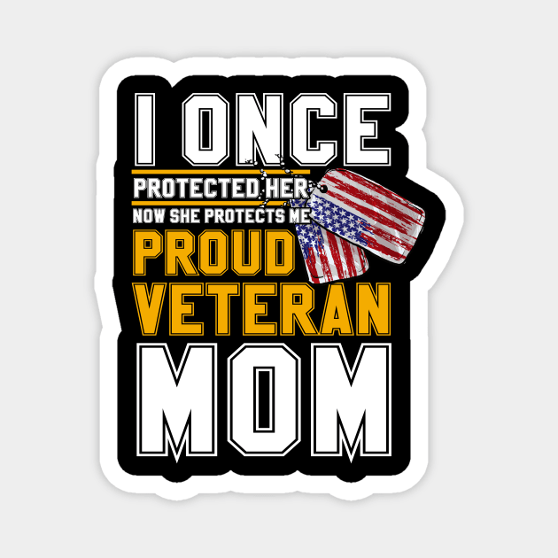 Proud veteran mom i once protected her Magnet by ChristianCrecenzio