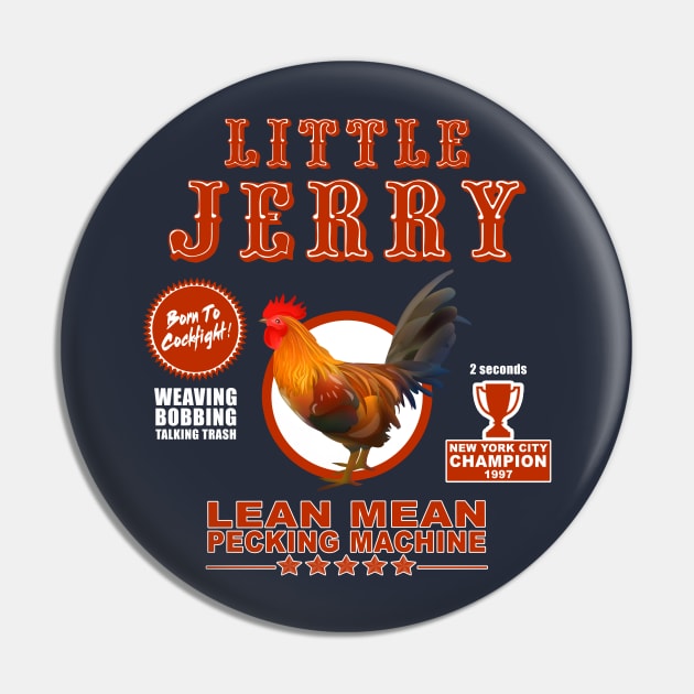 Little Jerry Pin by Apgar Arts