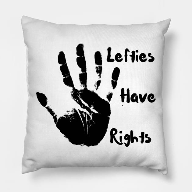 Funny lefties have rights T-Shirt, Hoodie, Apparel, Mug, Sticker, Gift design Pillow by SimpliciTShirt