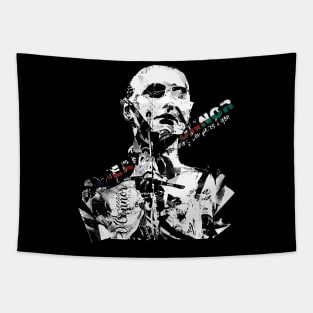 Sinead O'Connor - Newspaper Collage Tapestry