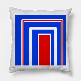 Red, white, blue Pillow