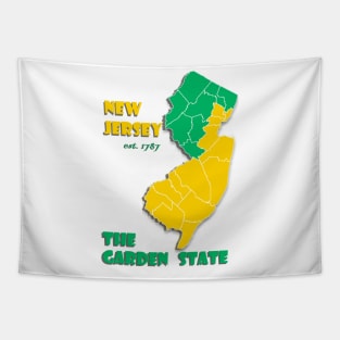 New Jersey The Garden State Tapestry