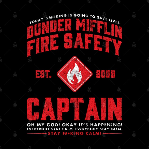 Dunder Mifflin Fire Safety Captain (Variant) by huckblade