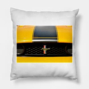 Ford Mustang Motor Car Pillow