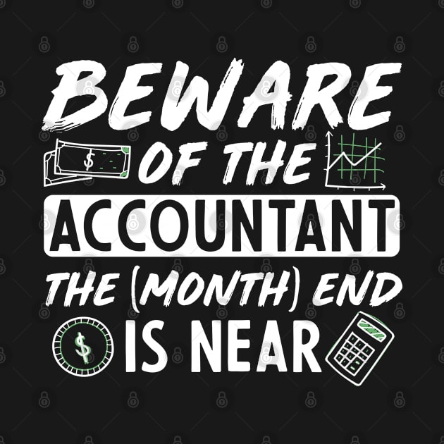 Beware of the accountant  Accounting tax season numbers by Caskara