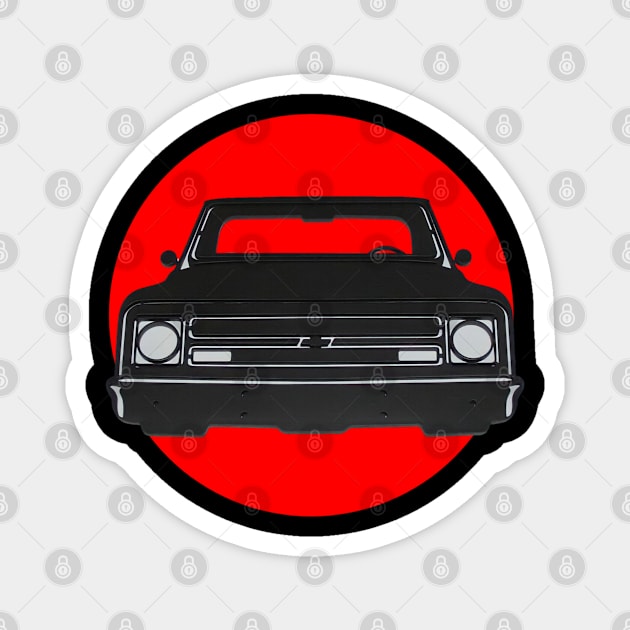 Chevy c10 pickup t-shirt Magnet by Takurs