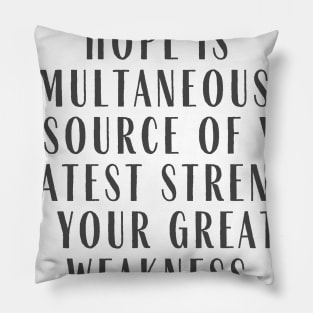 Simultaneously Pillow