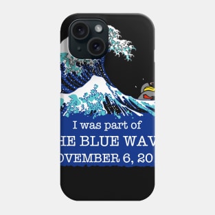 I was part of THE BLUE WAVE Phone Case