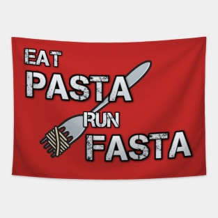 Eat Pasta, Run fasta Tapestry