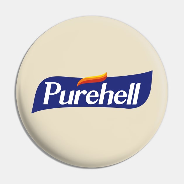 Purehell Pin by TommyArtDesign