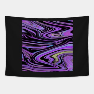 Swirls- Purple Blue Yellow Tapestry