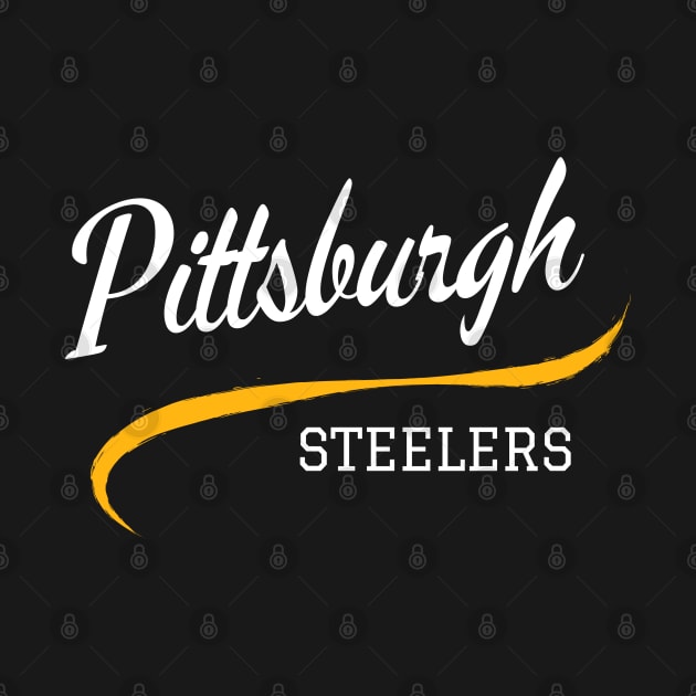 Steelers Wavy by CityTeeDesigns