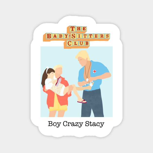 Baby-Sitters Club - Boy Crazy Stacey Magnet by rachaelthegreat