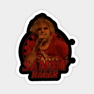 Retro Vintage Classic Sammy Hagar Magnet